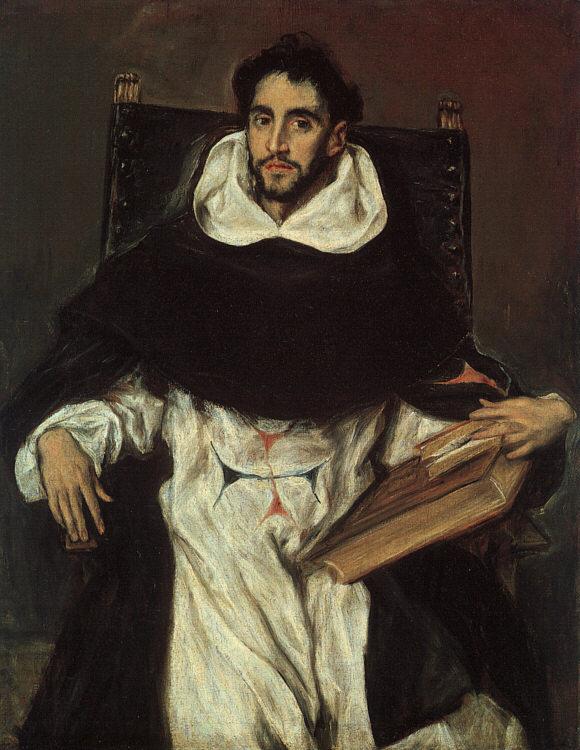 El Greco Fray Hortensio Felix Paravicino oil painting picture